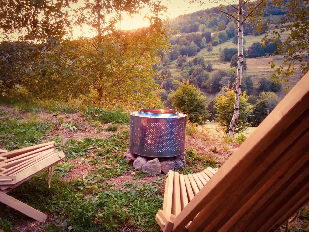 Silver Trees - Glamping Fresse-sur-Moselle Exteriör bild
